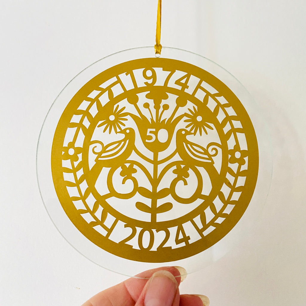 50th Hanging Decoration