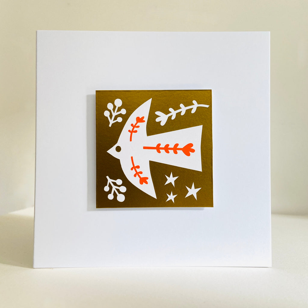 3 Hand Made Bird Cards