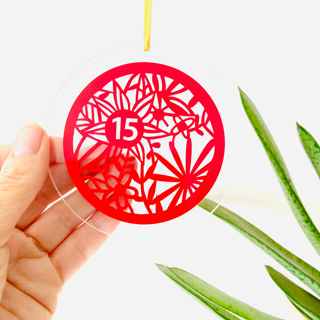15th Anniversary Sun Catcher