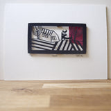 Friends Papercut unframed