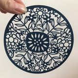 Floral Paper Cut