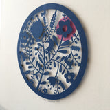 Flora Paper Cut