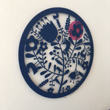 Flora Paper Cut