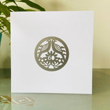 60th Anniversary Floral Sun Catcher