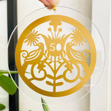 50th Anniversary Suncatcher
