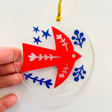 Folk Art Christmas Ornament