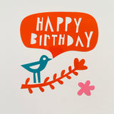 Colourful Handmade Happy Birthday Card