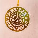 50th Wedding Anniversary Hanging Ornament