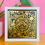 Personalised Wedding or Anniversary Paper Cut