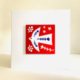 Folk Art Christmas Ornament