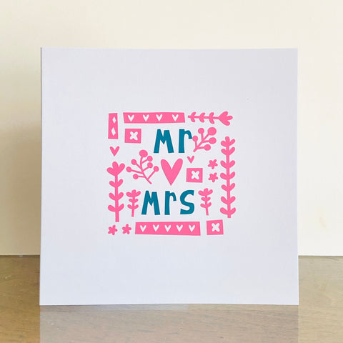 Mr & Mrs Card
