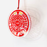 40th Anniversary Floral Sun Catcher