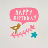Colourful Handmade Happy Birthday Card