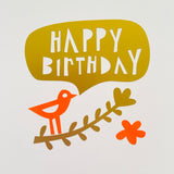 Colourful Handmade Happy Birthday Card
