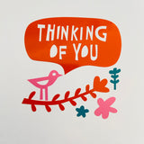 Hand Made Thinking Of You Card