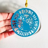 1st Christmas 2023 Perspex Tree Decoration