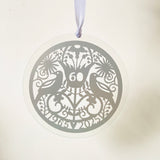 Diamond 60th Wedding Anniversary Hanging Decoration