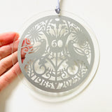 Diamond 60th Wedding Anniversary Hanging Decoration