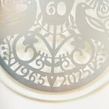 Diamond 60th Wedding Anniversary Hanging Decoration