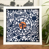 Personalised Framed Bespoke Paper Cut