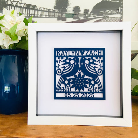 Personalised Paper Anniversary Gift