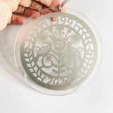 Silver Wedding Anniversary Sun Catcher