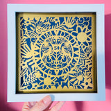 Personalised Wedding or Anniversary Paper Cut
