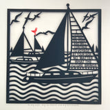 Bespoke Boats Paper Cut