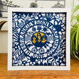 Personalised Framed Bespoke Paper Cut