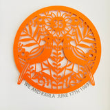 Personalised Coral Wedding Anniversary Gift