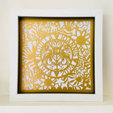 Personalised Wedding or Anniversary Paper Cut