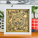 Personalised Wedding or Anniversary Paper Cut