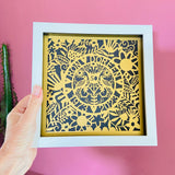 Personalised Wedding or Anniversary Paper Cut