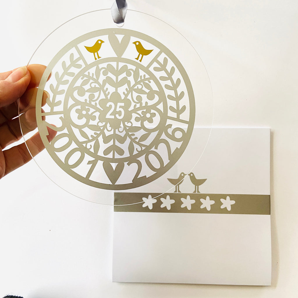 25th Wedding Anniversary Decoration