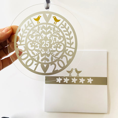 25th Wedding Anniversary Decoration