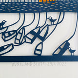 Low Tide Limited Edition Paper Cut
