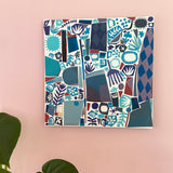 Harlequin Collage