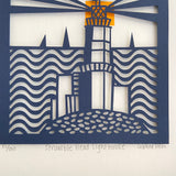 Lighthouse Paper Cut