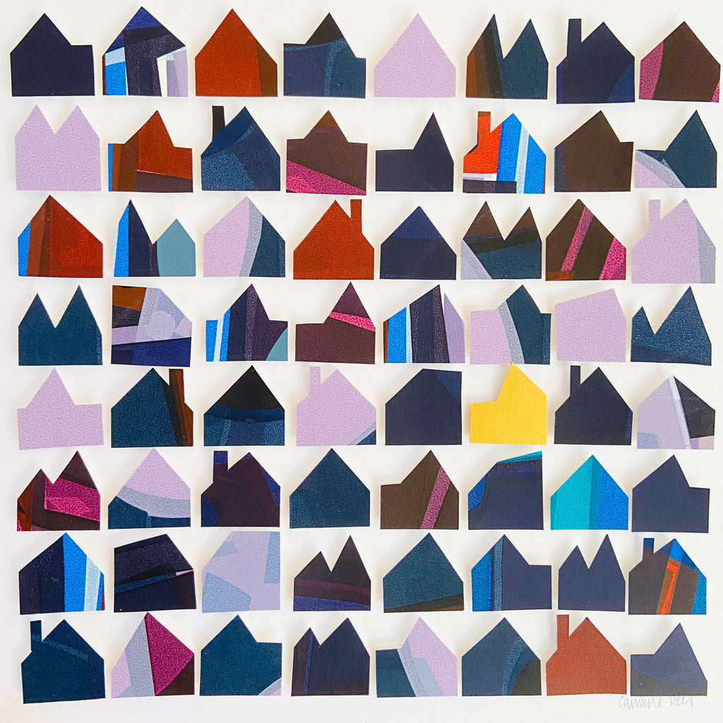 New - Townscape Collage in Relief