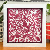 Personalised Framed bespoke Paper Cut