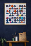 New - Townscape Collage in Relief