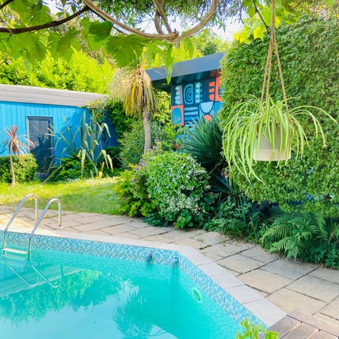 Colourful Garden Room