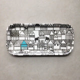 Hillside melamine tray