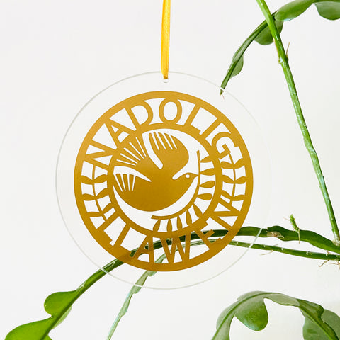 Nadolig Llawen Ornament