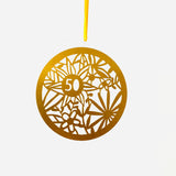 Golden Wedding Anniversary Sun Catcher