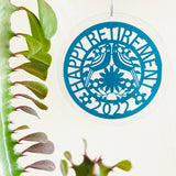Retirement Glass Sun Catcher