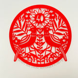 Ruby Anniversary Paper Cut