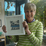 Paper Cutting Workshop inc materials, framing and refreshments.