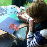 Paper Cutting Workshop inc materials, framing and refreshments.