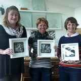 Paper Cutting Workshop inc materials, framing and refreshments.